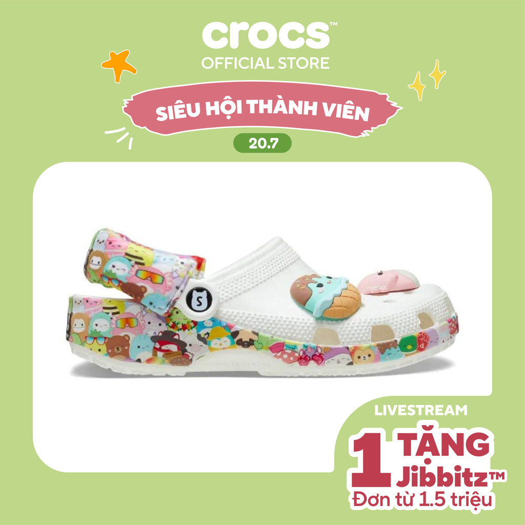 Giày Clog Unisex Crocs Classic Squishmallows - 210216-90H