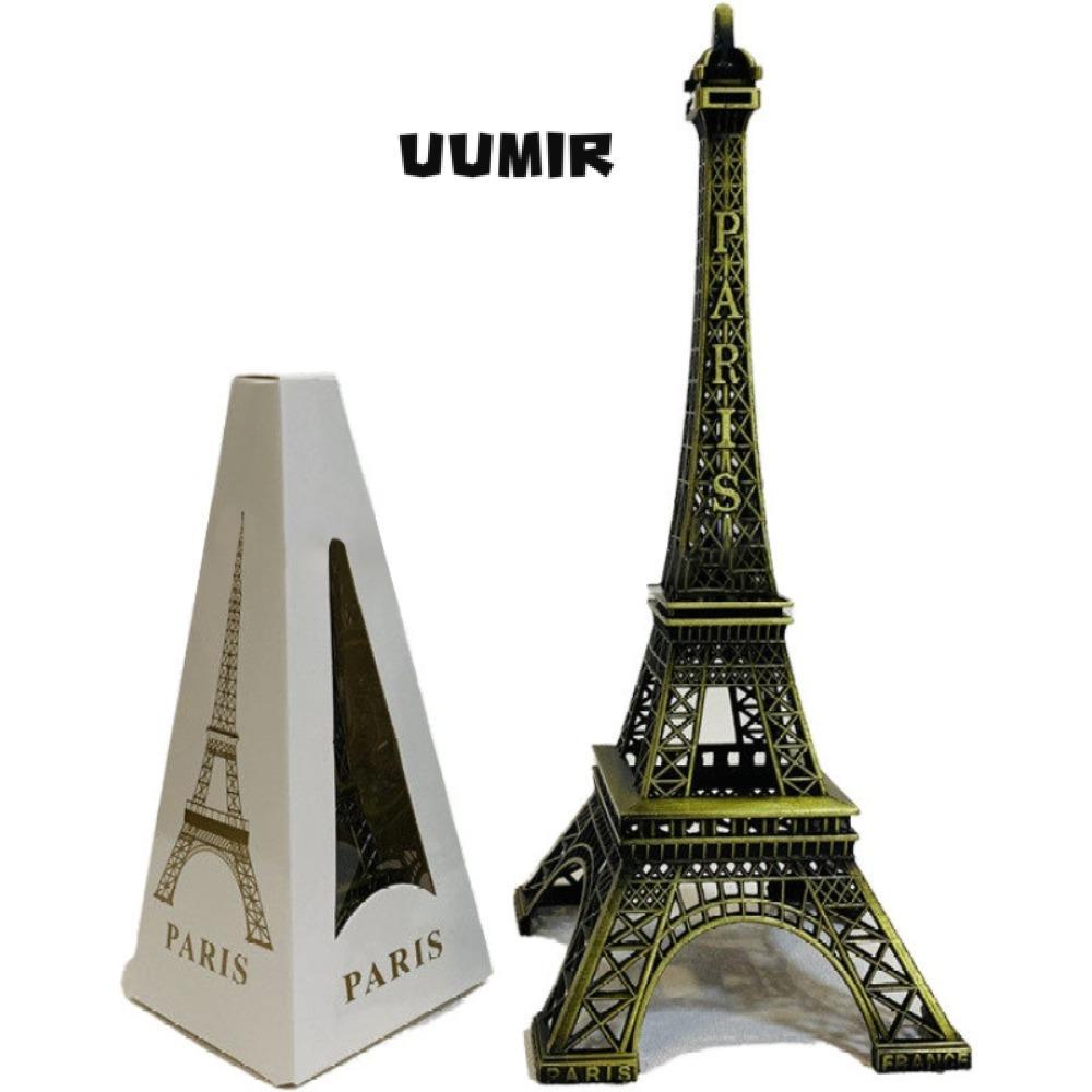 Mẫu Tháp Eiffel UUMIR, Kim Loại 7 Kích Cỡ Tượng Tháp Eiffel, Có Hộp Thiết Kế Tinh Tế Tháp Eiffel Đồn