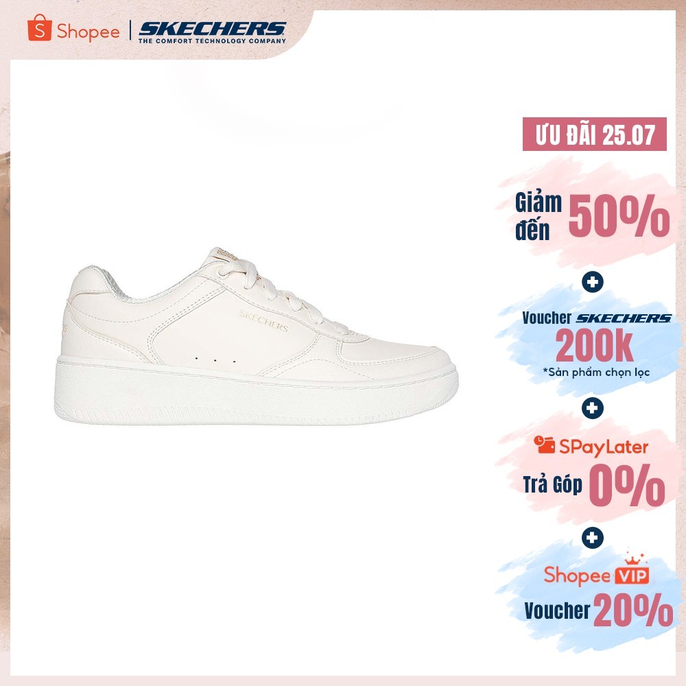 [ĐỘC QUYỀN ONLINE] Giày Thể Thao Nữ Skechers Court Classics Sport Court 2.0 Core Essential - 185160-