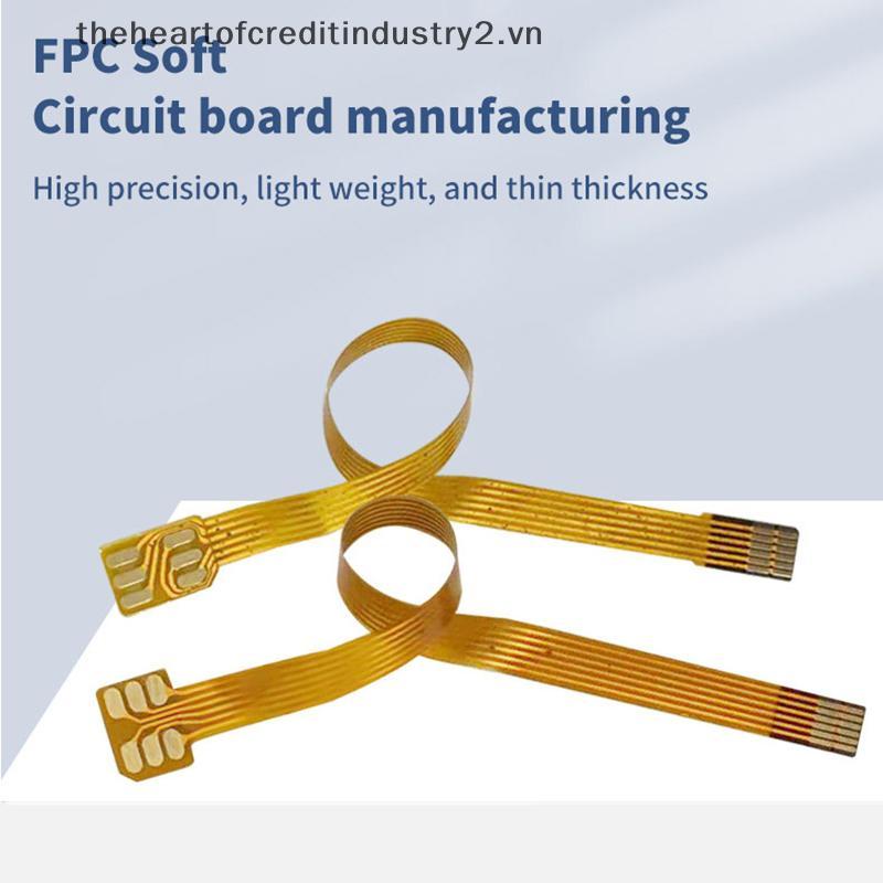 # thehear # Nano 4FF Bộ chuyển đổi thẻ Sim Cáp mở rộng FPC sang Nano 4FF Micro 3FF Tiêu chuẩn 2FF Si