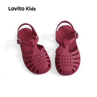 Lovito Kids Sandal phong cách thường ngày chống nước cho bé gái LFA97087