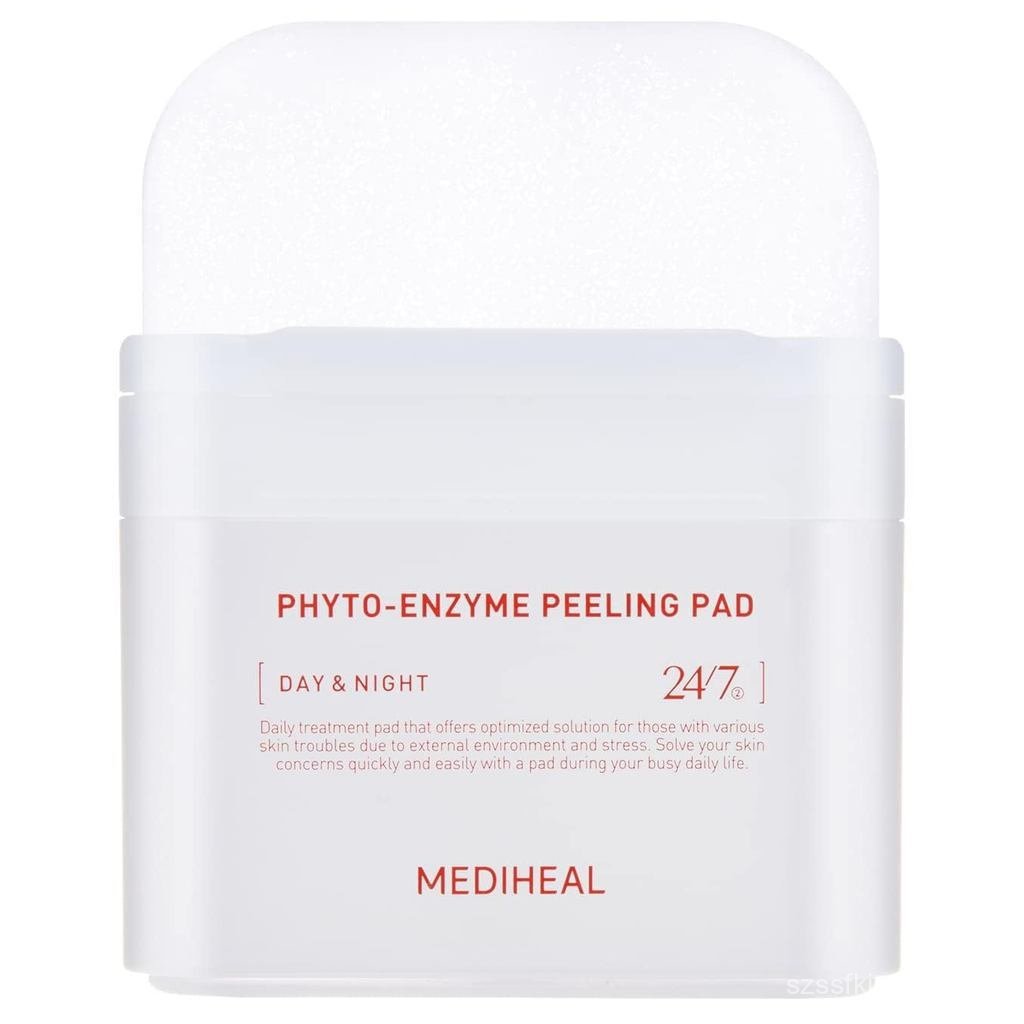 Miếng gạc bóc vỏ Phyto Enzyme MEDIHEAL - Làm săn chắc lỗ chân lông tái tạo bề mặt Vegan với LHA & Pa