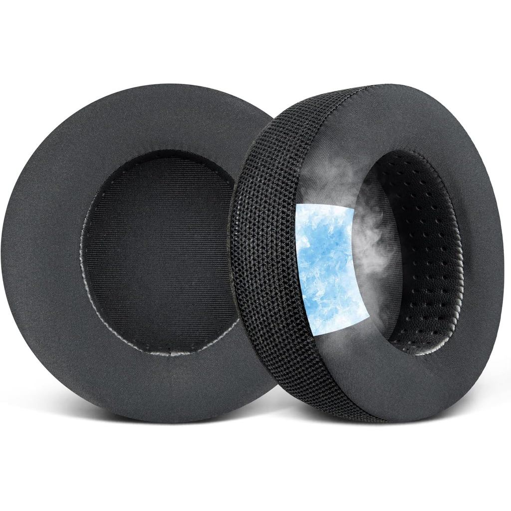 SOULWIT Grid Cooling Gel Earpads Thay thế cho Tai nghe Philips Fidelio X2HR / X3 / X2 / X1S, Đệm tai