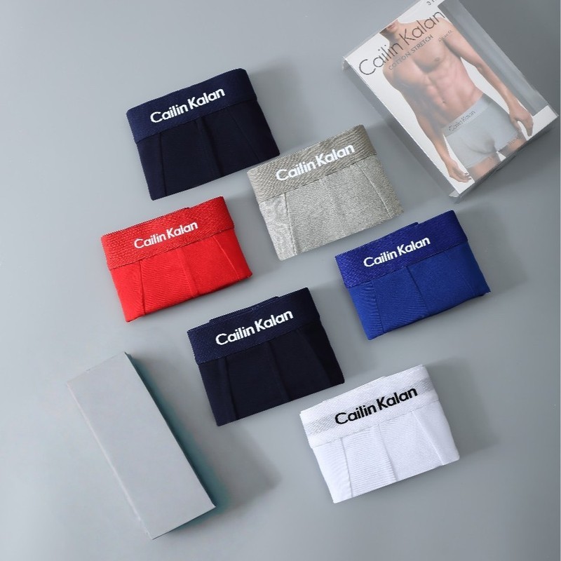 Cailin Carlan Dạo Phố Nam Cotton Nguyên Chất Boxer Cao Cấp Ánh Sáng Thể Thao Sang Trọng Phong Cách T