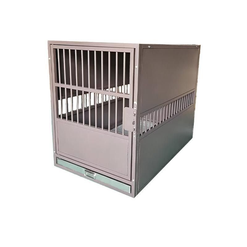 Lồng vận chuyển ngoài trời cho chó nghiệp vụ lớn ngao Tây Tạng hộp hàng không xe hơi chắc chắn
