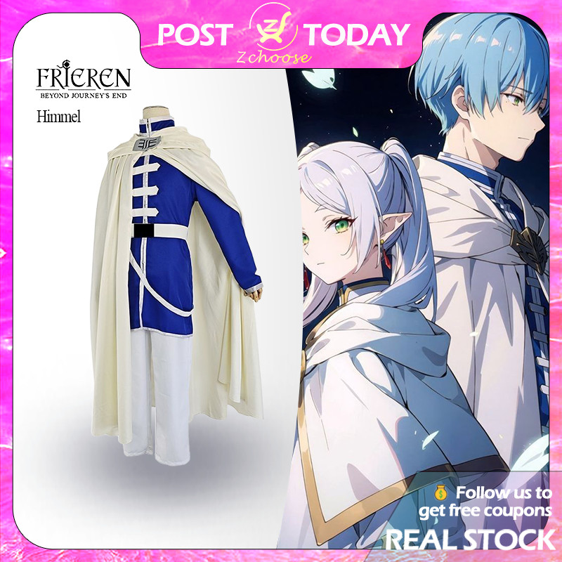 🇻🇳Sẵn hàng🇻🇳 Cosplay Frieren Beyond Journey's End Himmel Frieren pháp sư elf trang phục anime full s