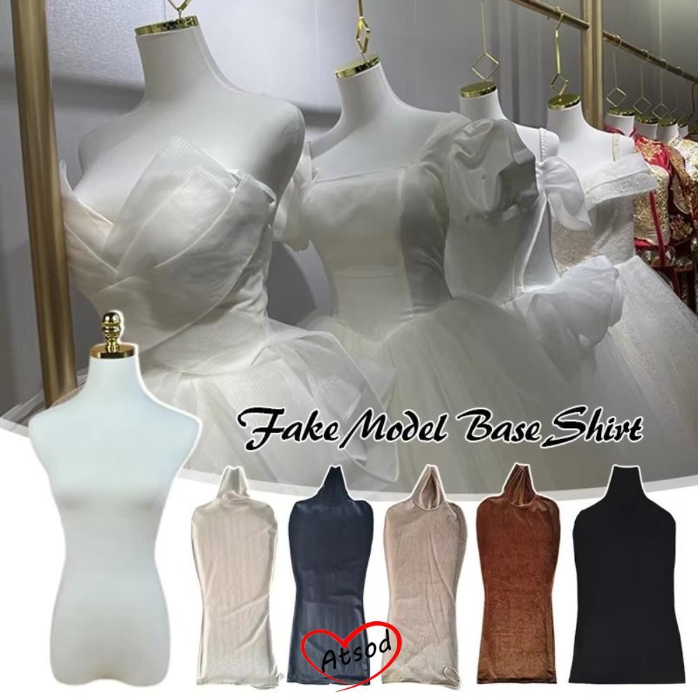 Áo sơ mi đáy hình nộm ATSOD, nhung có thể điều chỉnh cho nữ, Vỏ bọc cơ thể hình nộm thay thế có thể 