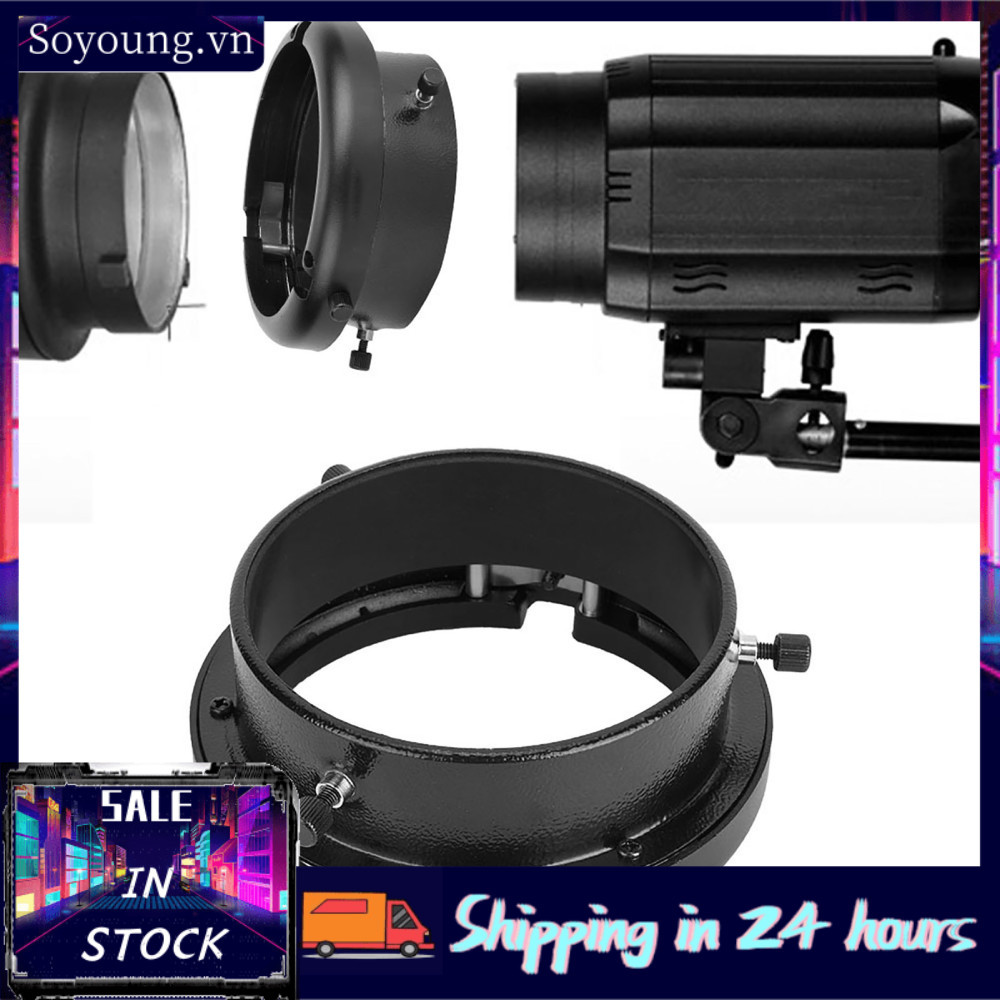 Soyoung Soyoung Mount Bowen Adapter NiceFoto SN-10 Đèn Camera Mini Gắn Cho Vòng Ổn Định 101 Mm