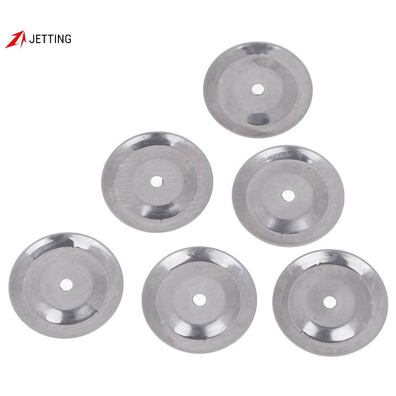 JETTING 50 Chiếc Tambourine Chuông Vòng Jingle Bell Sắt Cho Chuông Tay Nhà Thờ Trống Snare Tambourin