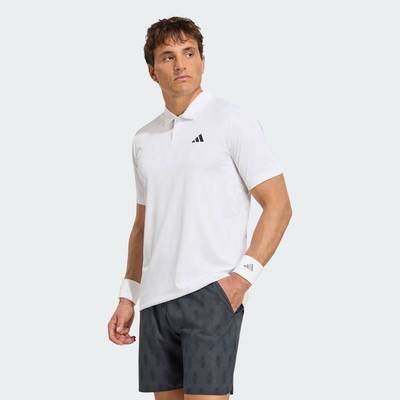 adidas Quần vợt ÁO POLO GRAPHIC CLUB TENNIS CLIMACOOL Nam trắng KS8274