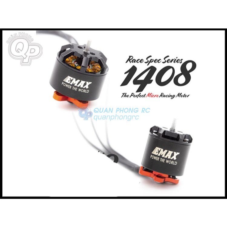 Motor Brushless EMAX RS1408 2300KV (5S - 6S)