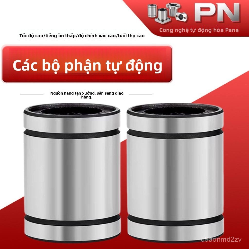 Vòng bi trượt tuyến tính LM3-60UU di chuyển êm ái linh kiện máy chính xác