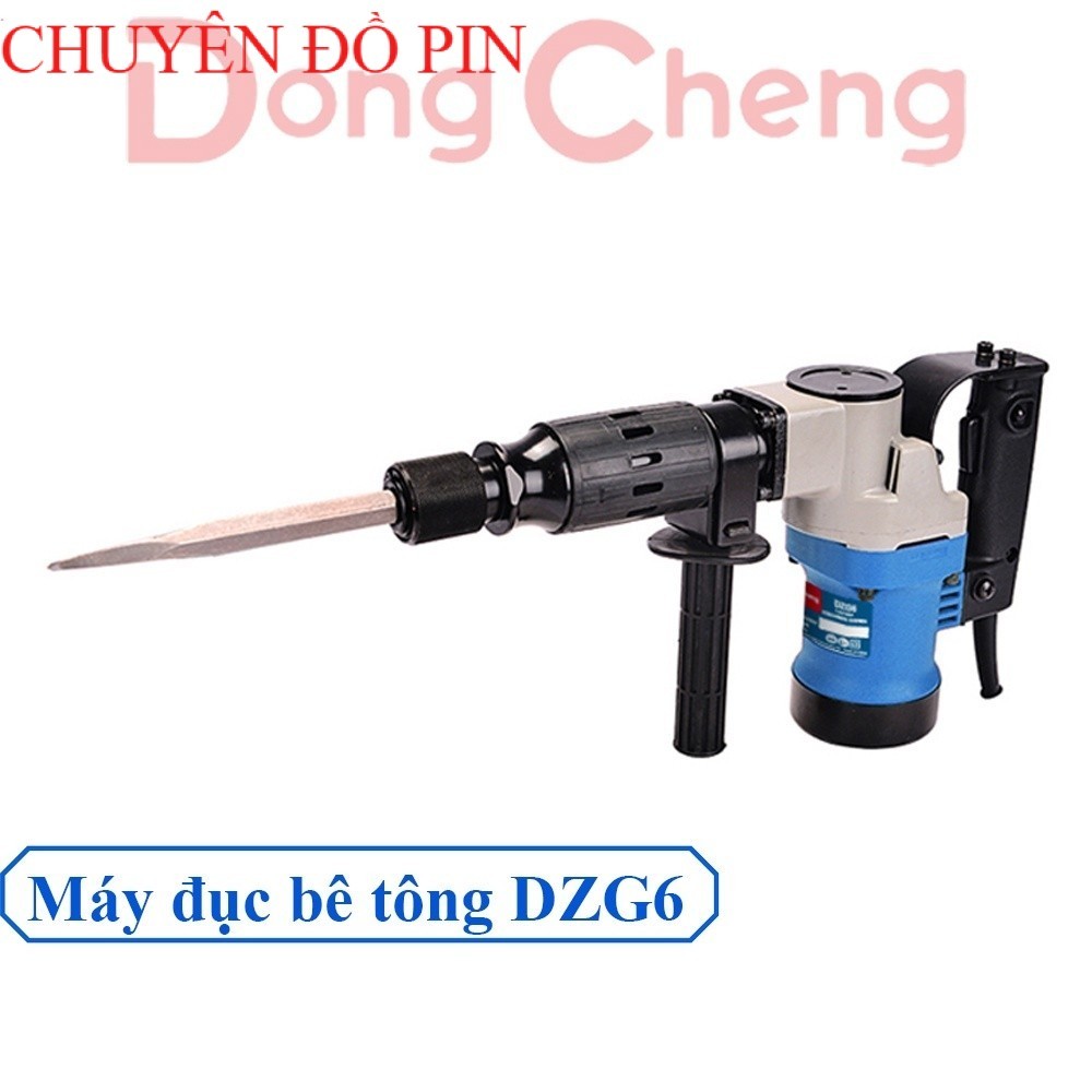 Máy đục bê tông Dongcheng DZG6 chính hãng siêu bền ,cao cấp Chuyên đồ pin