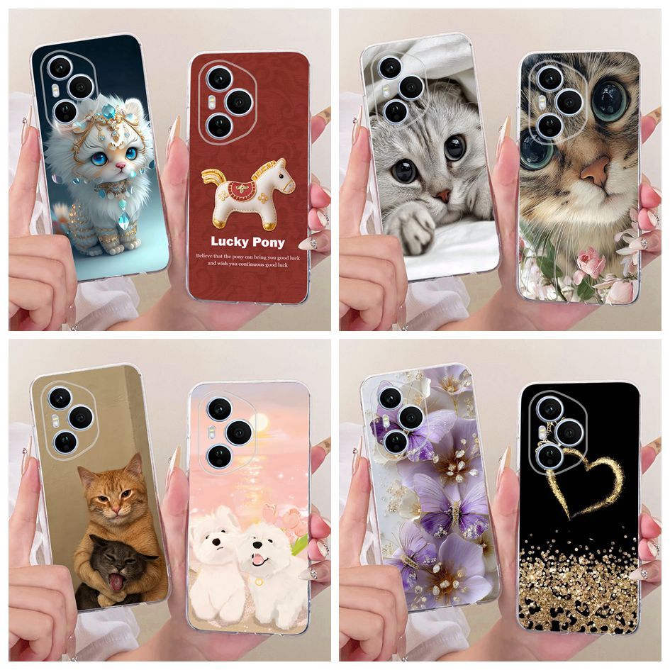 Ốp điện thoại cho Honor 400 DNY-NX9 / Honor 400 Pro DNP-NX9 Vỏ điện thoại TPU trong suốt hoạt hình d