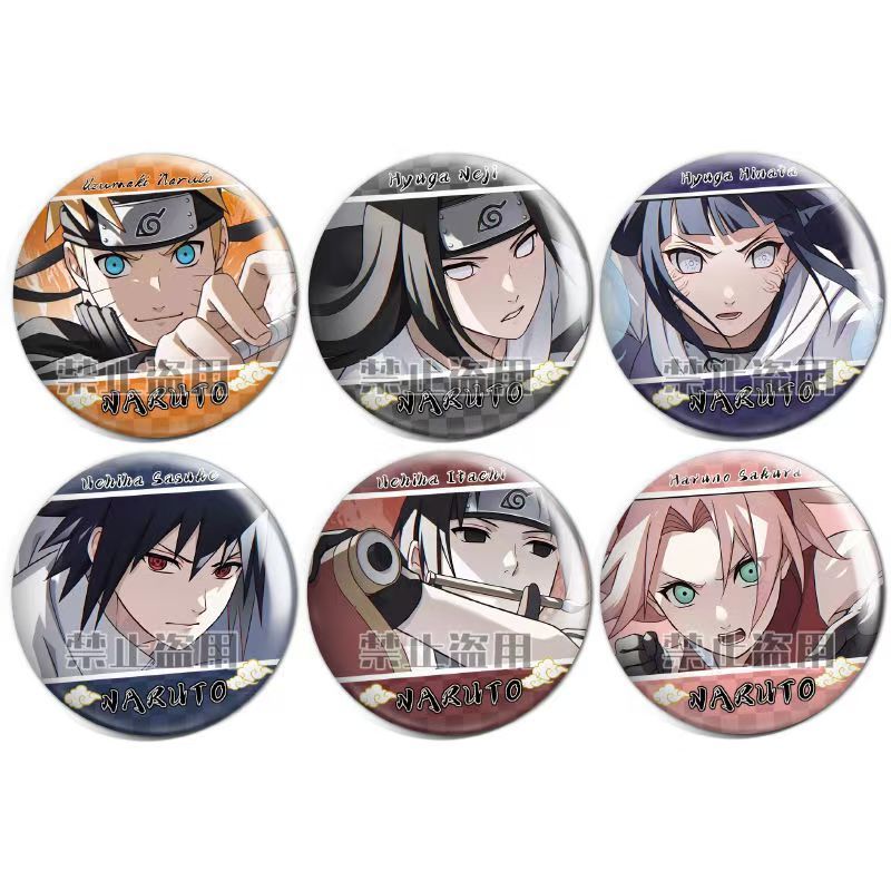 Khuyến Mãi Lớn Naruto Đôi Flash Laser Huy Hiệu Naruto Itachi Naruto Hyuga Hinata Noji Haruno Sakura 