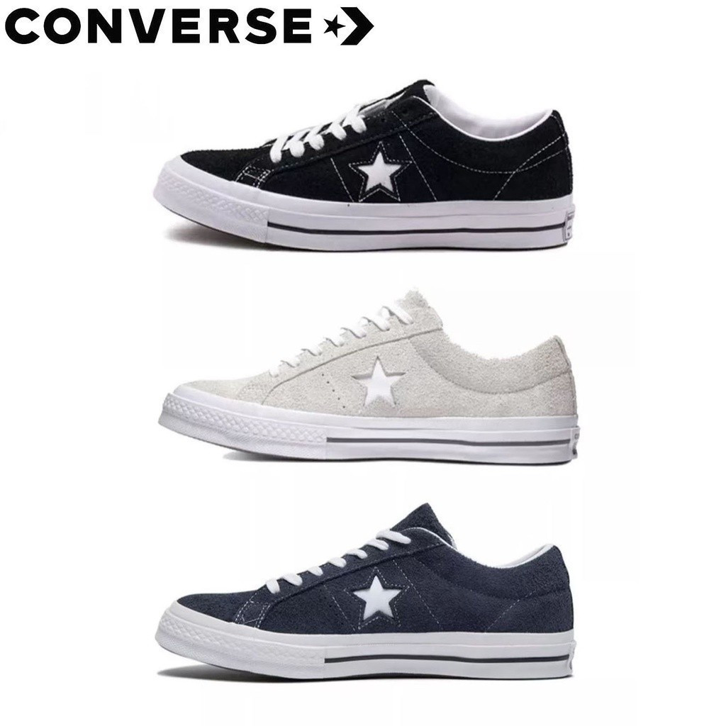 Giày trượt ván thông thường Converse One Star Ox Low Suede dành cho nam và nữ