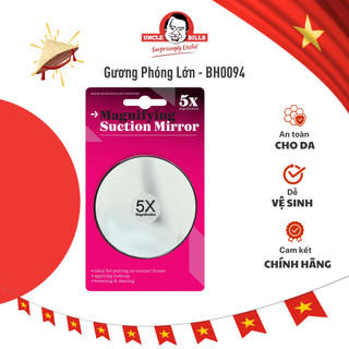 Gương phóng lớn kèm cao su hút uncle bills bh0094
