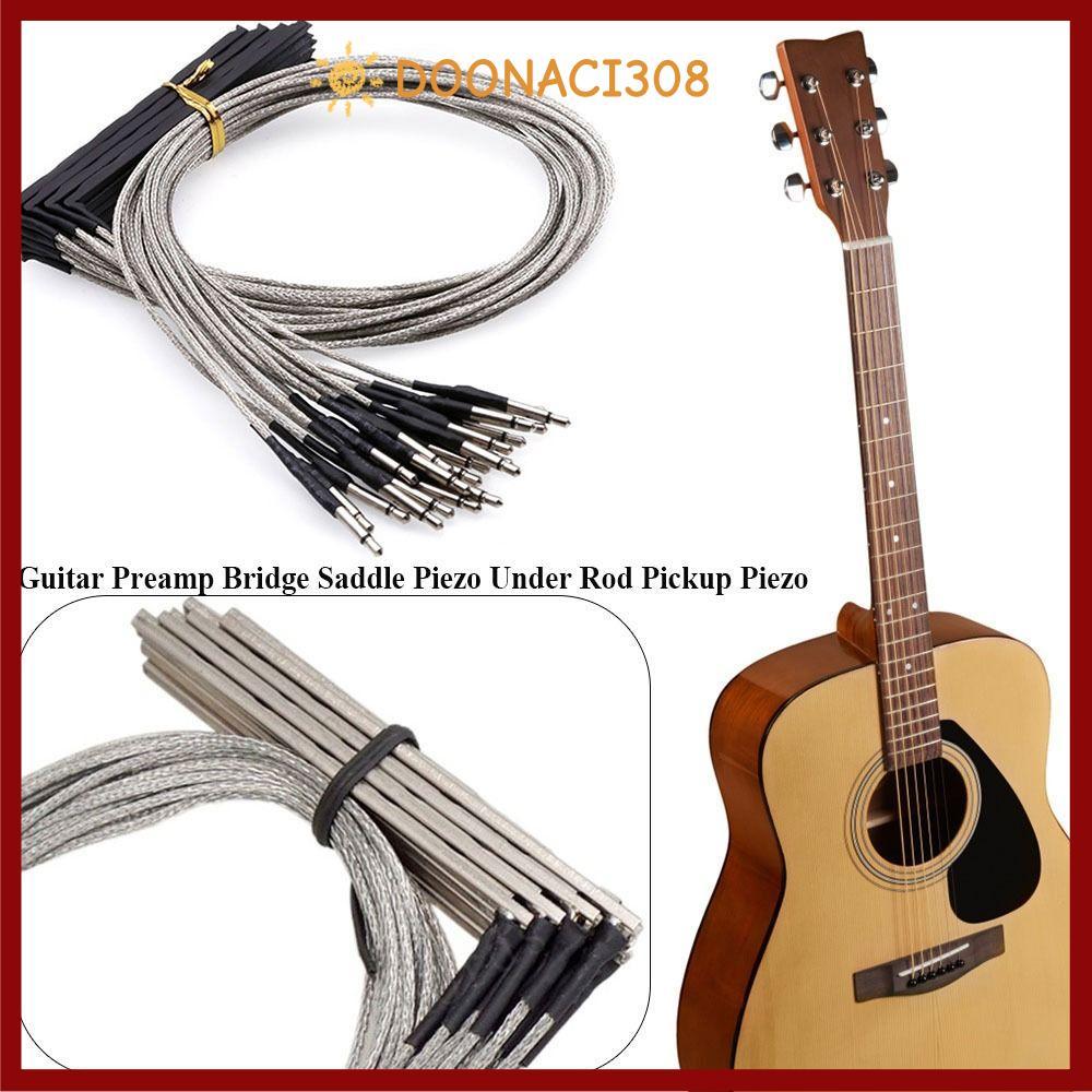 DOONACI308 Đàn Guitar Preamp Phụ Kiện Đàn Guitar Pickup Piezo Ukulele Bass Violin Bridge Piezo
