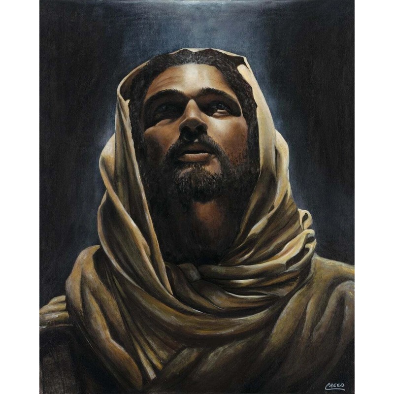 Đen ĐEN JESUS MESSIAH poster in Trang Trí Nhà