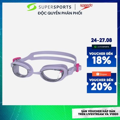 Kính Bơi Cận Thị Speedo Aquapure Optical (Asia Fit) - Tím ADS16