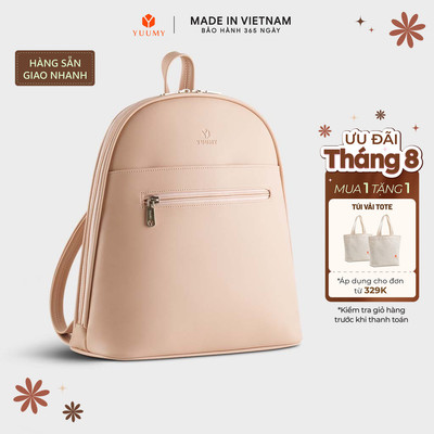 Balo Yuumy (Thời trang nữ phối ngăn - Balo da Seasand YBA102) Bagsmart