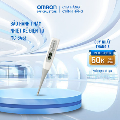 Bảo hành 1 Năm - Nhiệt kế điện tử Omron MC-343F