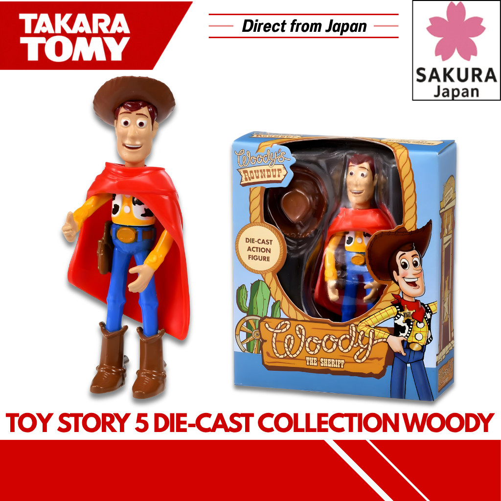 TAKARA TOMY Toy Story 5 Die-cast Collection Woody