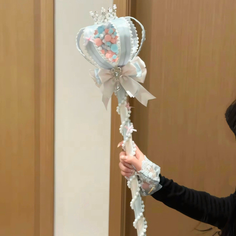 [Hàng có sẵn] Sweetheart Magic Wand Lolita Macaron Handmade DIY Material Pack Girl Heart Gift Drivin