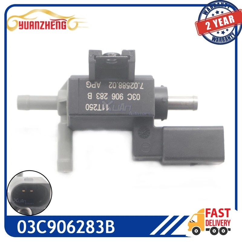 Ly 03C906283B Xe Turbo Van Điện Từ Cho VW Beetle CC EOS Golf Jetta Polo Scirocco Audi A1 Ghế Alhambr