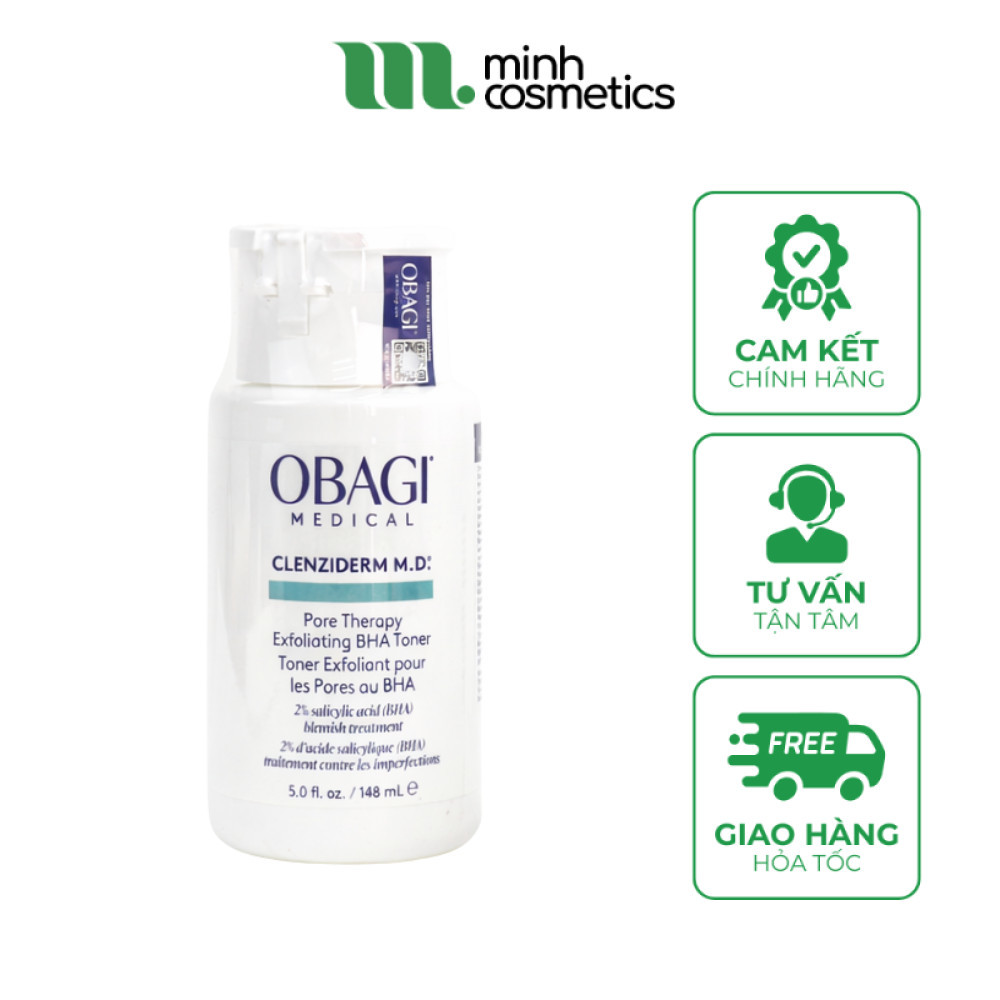 Toner BHA OBAGI Medical Clenziderm M.D Pore Therapy Exfoliating BHA 148mL