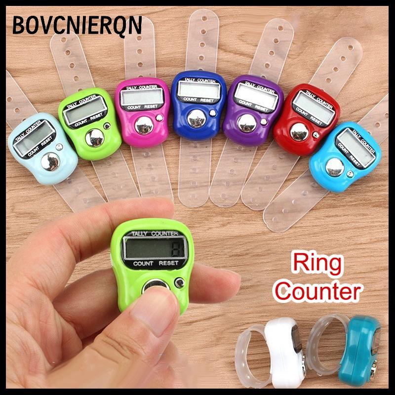 Tn Finger Counter La bàn LED Điện tử cầm tay Tally Counter Clier Counter Ring n