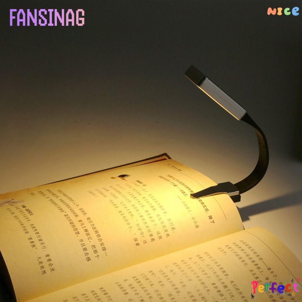 Đèn Sách FANSINAG Di Động Với Kẹp Linh Hoạt Có Thể Tháo Rời Kindle eBook Reader Đèn Ngủ