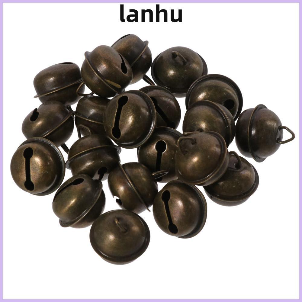 LANHU 20 Chiếc Chuông, Chuông Jingle 22 Mm Thép, Chuông Nhỏ Jingle Bells Số Lượng Lớn Cho Giáng Sinh