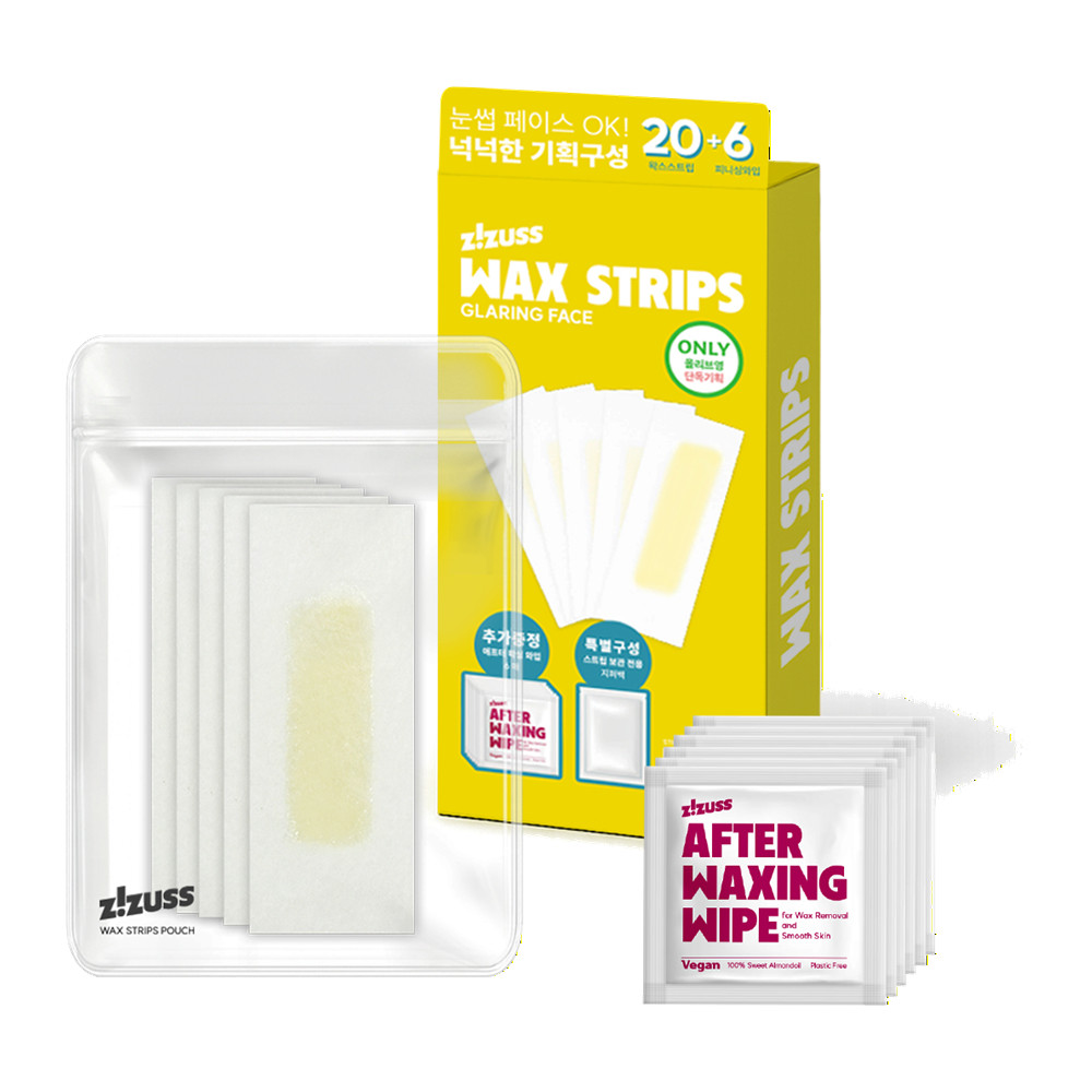 Jesus Wax Strips Face 20 Count