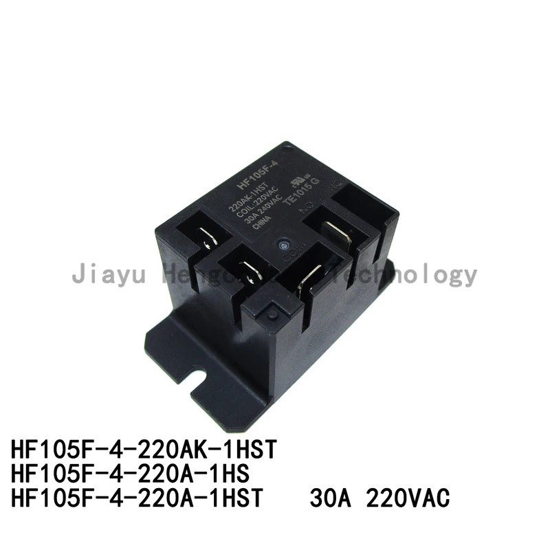 HF105F-4 JQX-105F-4-220AK-1HST JQX-105F-4-220A-1HST HF105F-4-220A-1HS 220VAC 30A Rơle công suất cao 