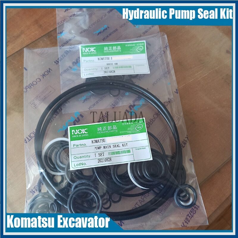 Bộ phận máy xúc Komatsu PC200 Bộ dụng cụ sửa chữa máy bơm thủy lực PC200-3 PC200-6 PC200-8 Bộ con dấ