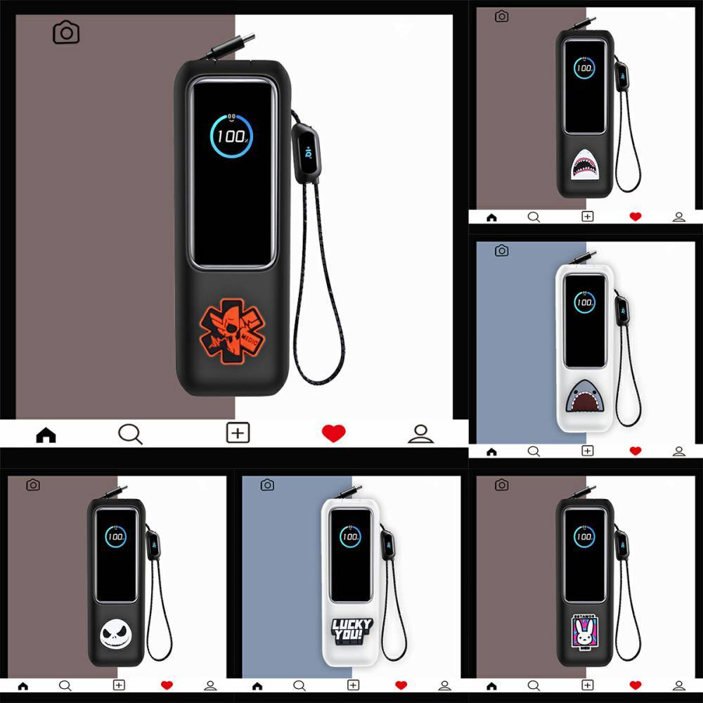 AK4004 Anker 165 W Power Bank CASE Silicon Chống Sốc Chống Bụi Cho Anker Zolo Power Bank (25000mAh 1
