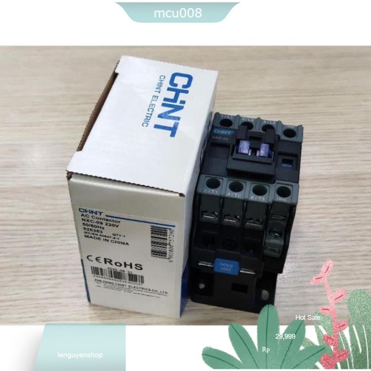 Contactor khởi động từ 9A NXC-09 Chint
