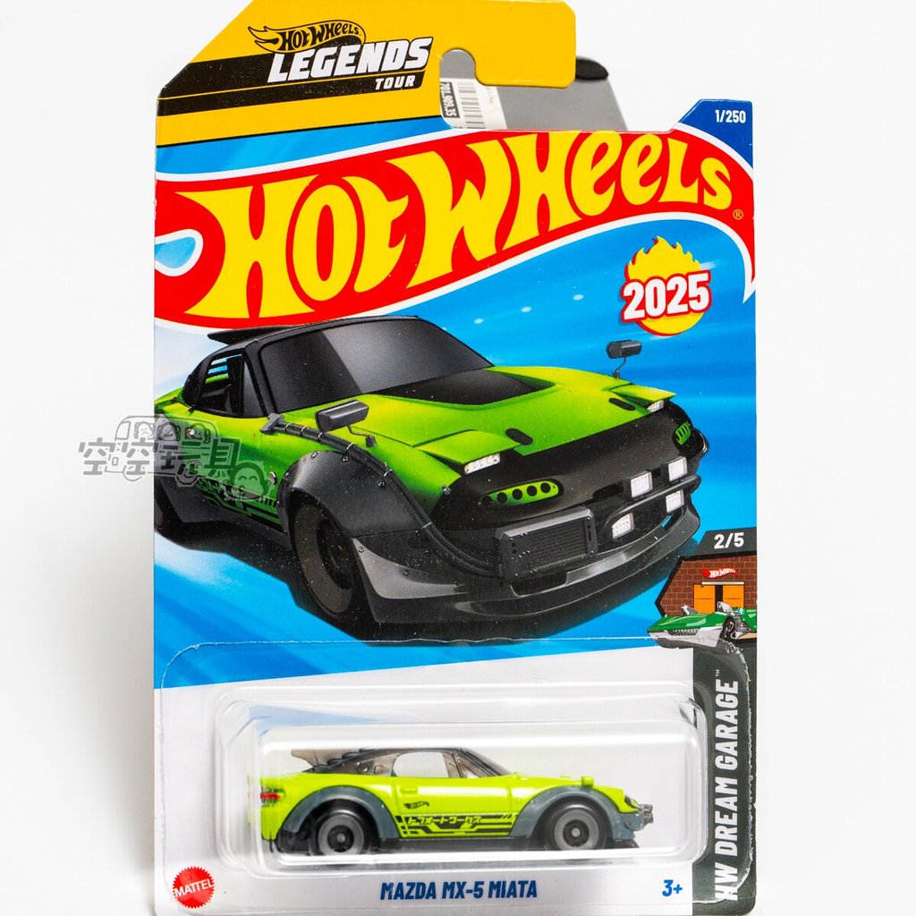 [Mẫu xe] Mẫu xe số. 1 MAZDA MX-5 MIATA MAZDA Xanh Hot Wheels Hợp kim Xe thể thao nhỏ