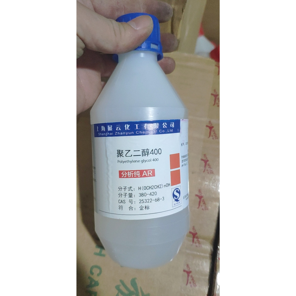 Chất Polyethylene glycol PEG 400 CAS 25322-68-3 PEG400 lọ 500ml PEG-400 HC2