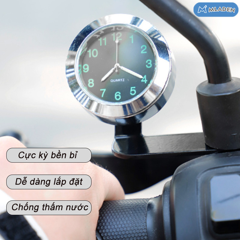【MLADEN】Đồng hồ xe máy phát sáng, Gắn Xe Dành Cho Xe Điện Vinfast