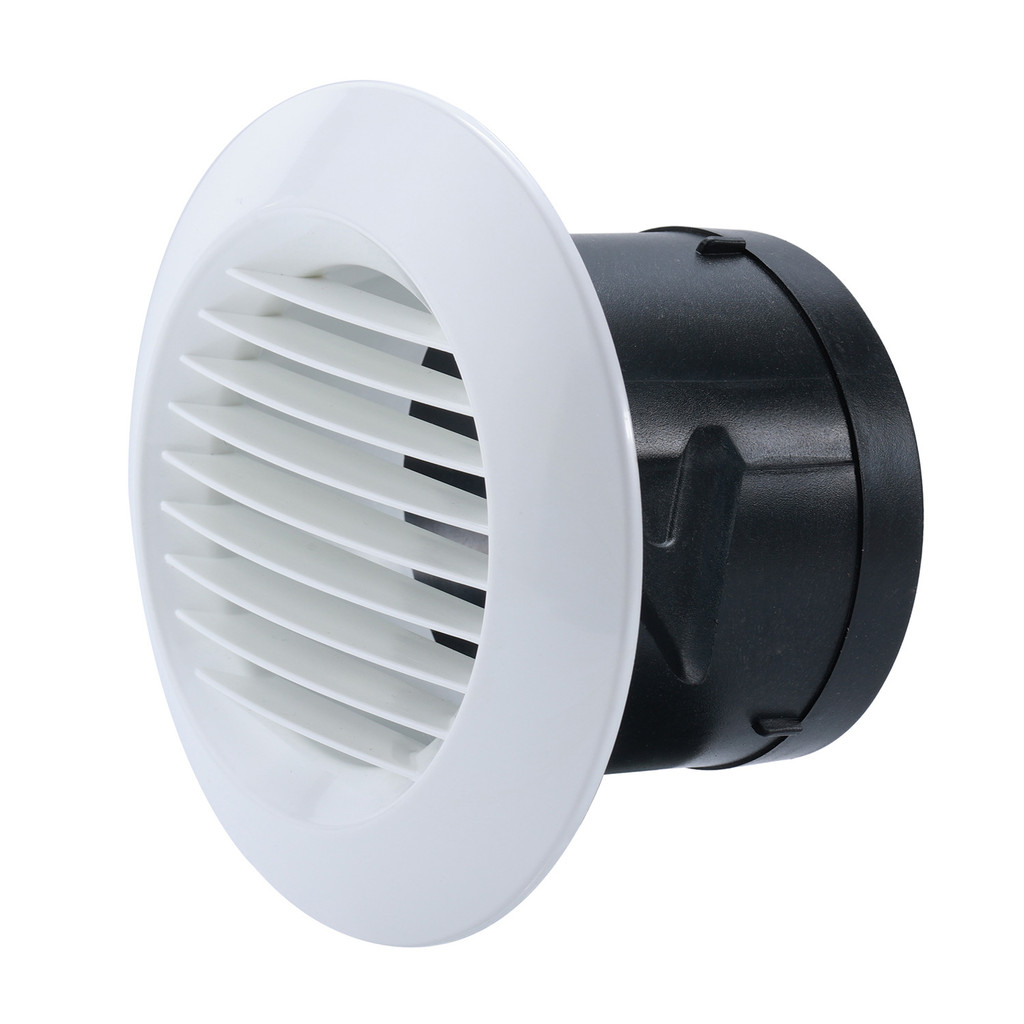 Phong Cách Mới Tròn ABS Thẳng Louver Vent Trong Nhà Điều Hòa Không Khí Trung Tâm Lỗ Thông Hơi Lỗ Thô