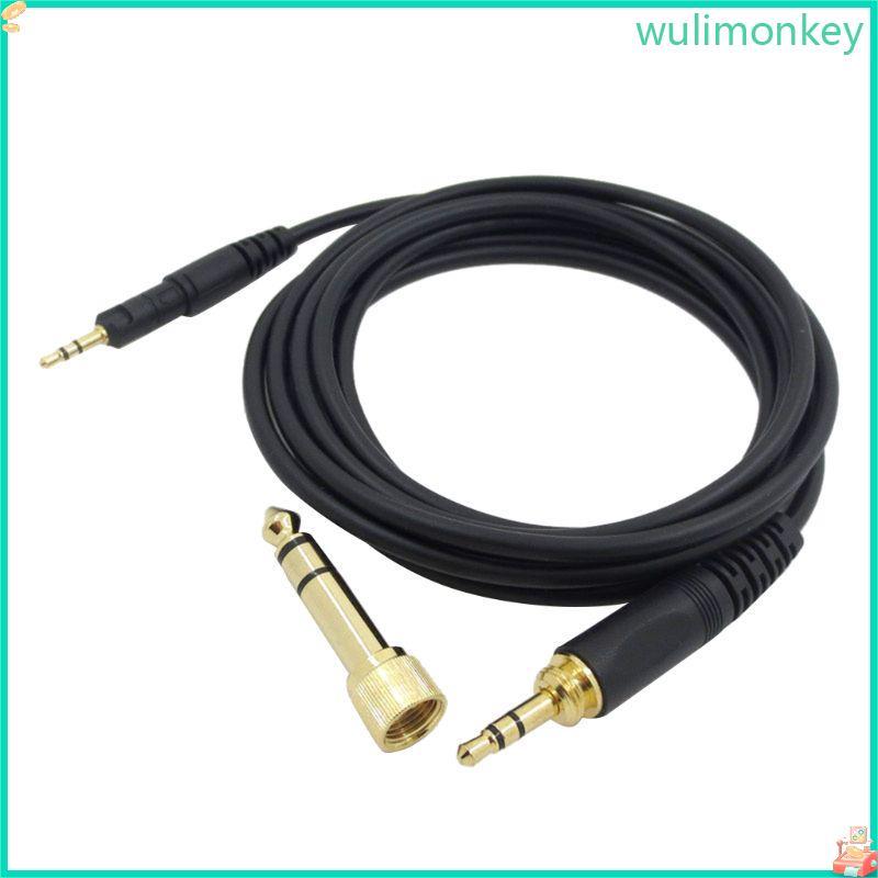Replacement Cable For  ATH-M50X M40X M60X M70X Headphones 6.35mm