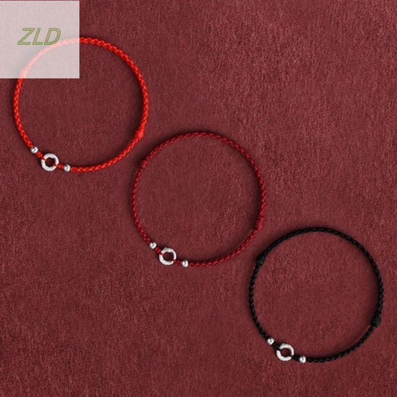 ZLD Vòng tay handmade bện dây đỏ unisex, mang lại may mắn và quyến rũ - Perfect Gift for Friends and
