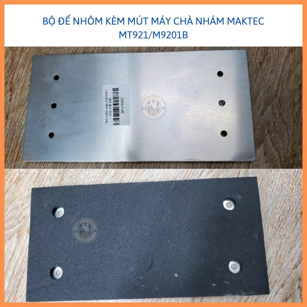 Bộ đế lót máy chà nhám MAKTEC MT921, M9201B (Pad Complete, 158595-8)
