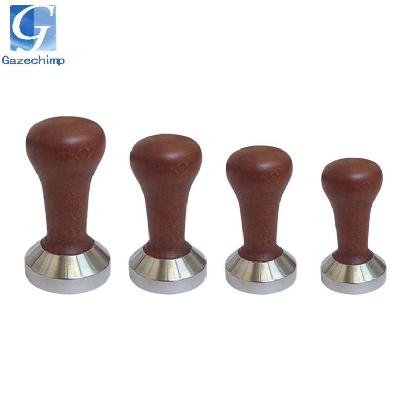 Gazechimp 49mm Thép không gỉ Cà phê Bean Tamper Press Máy pha cà phê Máy xay Đế phẳng