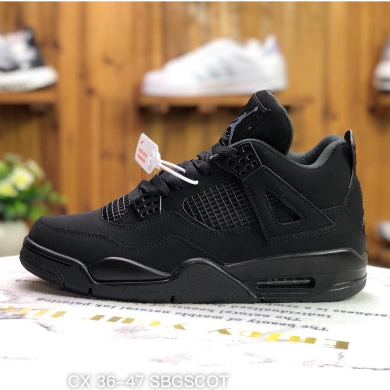 Air 4 Black Cat Nam Nữ Giày Bóng Rổ AJ4 Giày Thể Thao AJ CU1110-010 JDE5