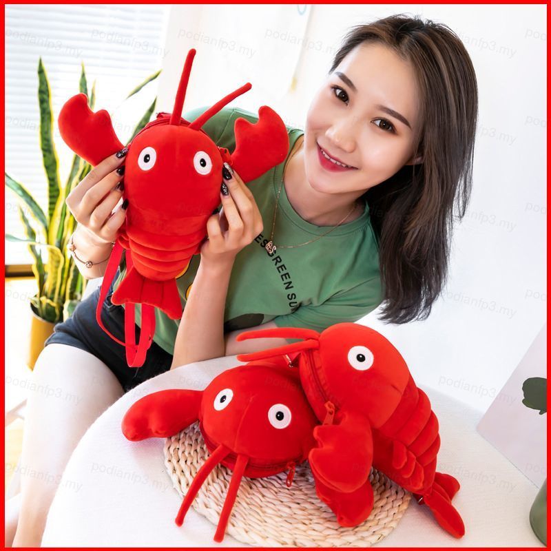 PDF3 2026 Vui Nhộn Crayfish Sang Trọng Túi Xách Học Sinh Nhẹ Dễ Thương