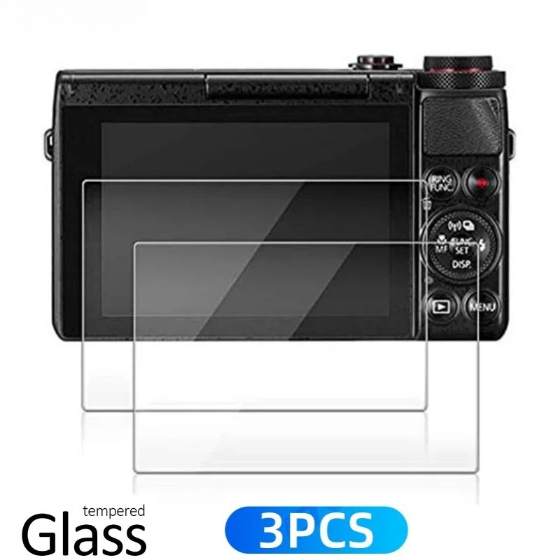 3 Chiếc Dành Cho Pana LUMIX G97 GH4 GH6 GH7 G7 GX7 GX8 GX85 Camera Kính Cường Lực Cho Pana LUMIX GX9