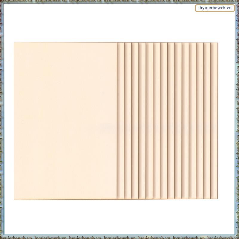 15 Chiếc Basswood Thủ Công Ban Đồ Chơi Mô Hình Xây Dựng Khắc Thủ Công Thủ Công Giáo Dục DIY Phụ Kiện